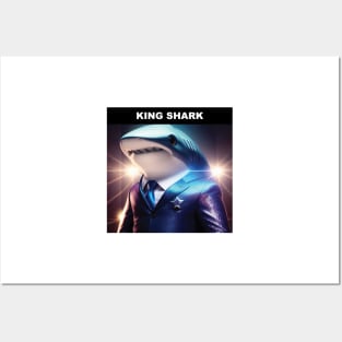 Just a King Shark Posters and Art